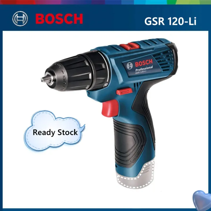 BOSCH GSR 120-Li Cordless Drill Professional 12V System Cordless Combi Drill