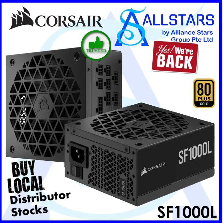 CORSAIR SF1000L Low Noise 1000W SFX Power Supply SF-L series