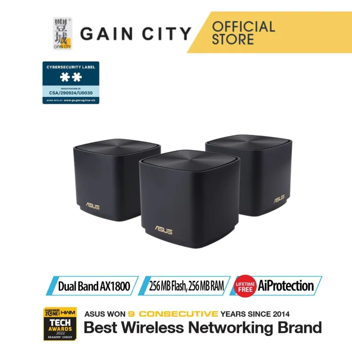 ASUS AX1800 DUAL BAND WIFI 6 ZENWIFI MESH XD4