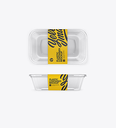 Plastic Container (White, XL)